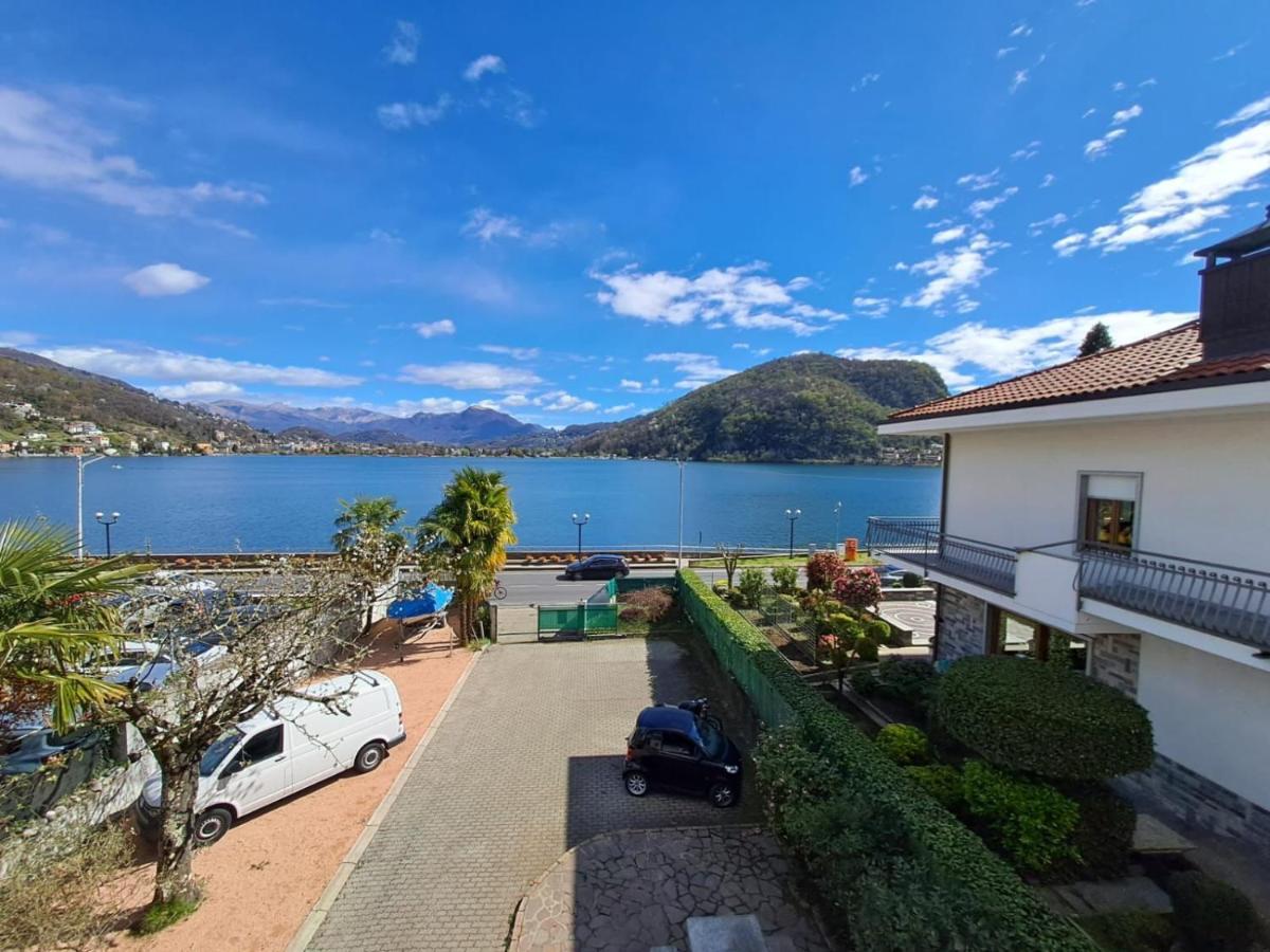 Villa Aida Lake View Lavena Ponte Tresa Exterior foto