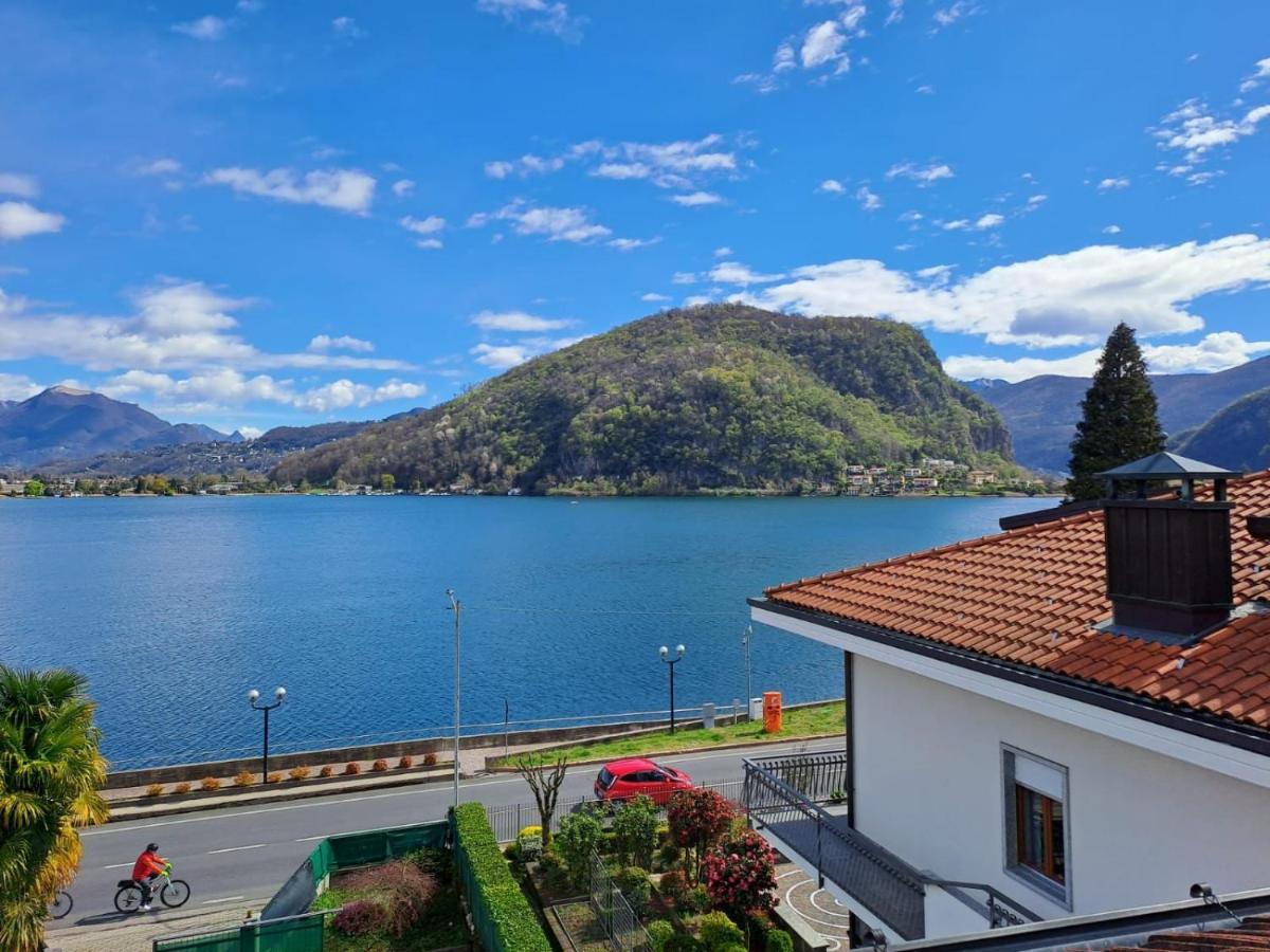 Villa Aida Lake View Lavena Ponte Tresa Exterior foto